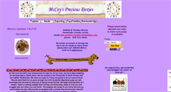 Desktop Screenshot of mccoyspreciousdoxies.com